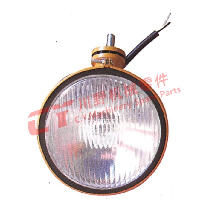 铁壳圆灯 带座